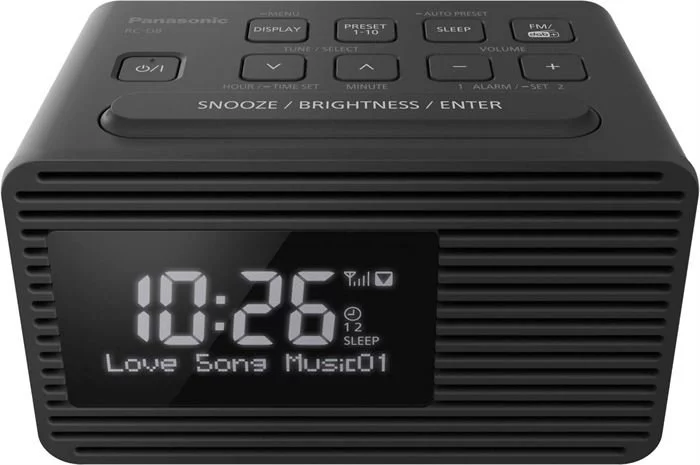 Panasonic Radiowecker DAB+ - RC-D8EG-K (schwarz) 5 Panasonic Radiowecker DAB+ - RC-D8EG-K (schwarz) – Bild 3