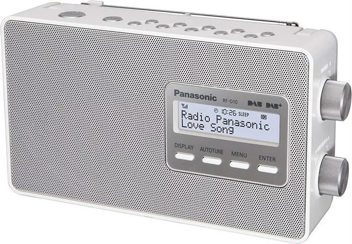 Panasonic DAB+ Radio - RF-D10EG-W (weiss) 4 Panasonic DAB+ Radio - RF-D10EG-W (weiss) – Bild 2