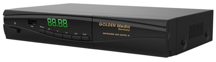 Golden Media Sat Receiver - Wizard HD Vote 4 SWISS Edition (schwarz) 4 Golden Media Sat Receiver - Wizard HD Vote 4 SWISS Edition (schwarz) – Bild 2