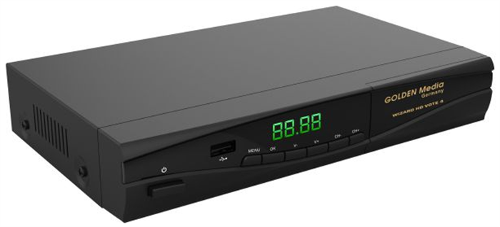 Golden Media Sat Receiver - Wizard HD Vote 4 SWISS Edition (schwarz) 5 Golden Media Sat Receiver - Wizard HD Vote 4 SWISS Edition (schwarz) – Bild 3