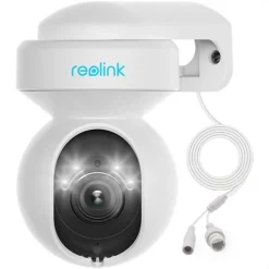 Reolink Überwachungskamera - E1 Outdoor 5MP PTZ Spotlight (weiss)