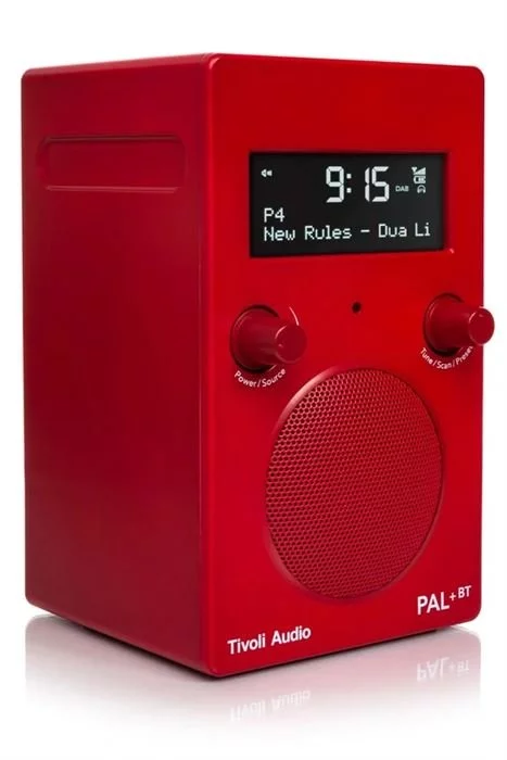 Tivoli Audio DAB+ Radio - PAL+ BT (rot) 4 Tivoli Audio DAB+ Radio - PAL+ BT (rot) – Bild 2