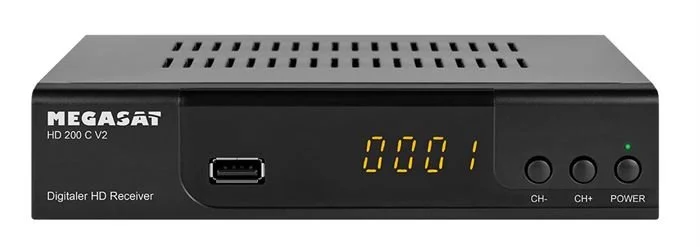 Megasat Kabelreceiver - Megasat HD 200 C V2 (schwarz) 3 Megasat Kabelreceiver - Megasat HD 200 C V2 (schwarz)