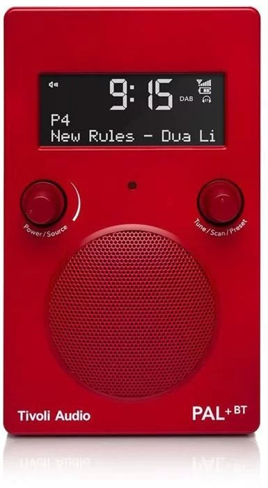 Tivoli Audio DAB+ Radio - PAL+ BT (rot) 7 Tivoli Audio DAB+ Radio - PAL+ BT (rot) – Bild 5