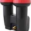 Megasat Diavolo Monoblock - Single LNB (schwarz / Rot)