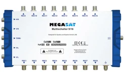 Megasat Multischalter 5/16 (blau/ Weiß)