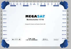 Megasat Multischalter 17/16 (blau/ Weiß)
