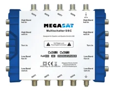 Megasat Multischalter 5/8 C (blau/ Weiß)