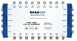 Megasat Multischalter 5/16 C (blau/ Weiß)