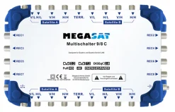 Megasat Multischalter 9/8 C (blau/ Weiß)