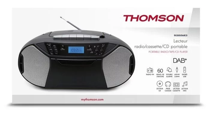 Thomson DAB+ CD Radio RK250UDABCD (schwarz) 5 Thomson DAB+ CD Radio RK250UDABCD (schwarz) – Bild 3