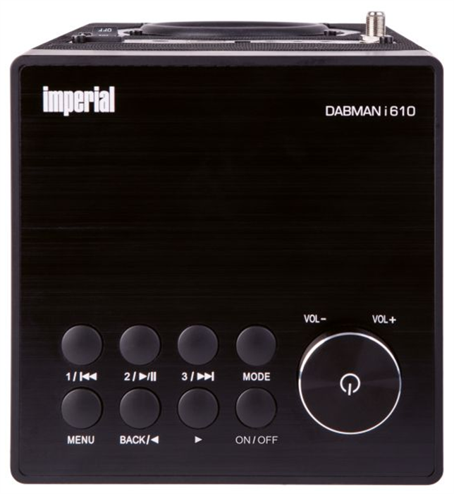 IMPERIAL DAB+ Radio - DABMAN I610 (DAB+, BT, Web) (schwarz) 6 IMPERIAL DAB+ Radio - DABMAN I610 (DAB+, BT, Web) (schwarz) – Bild 4