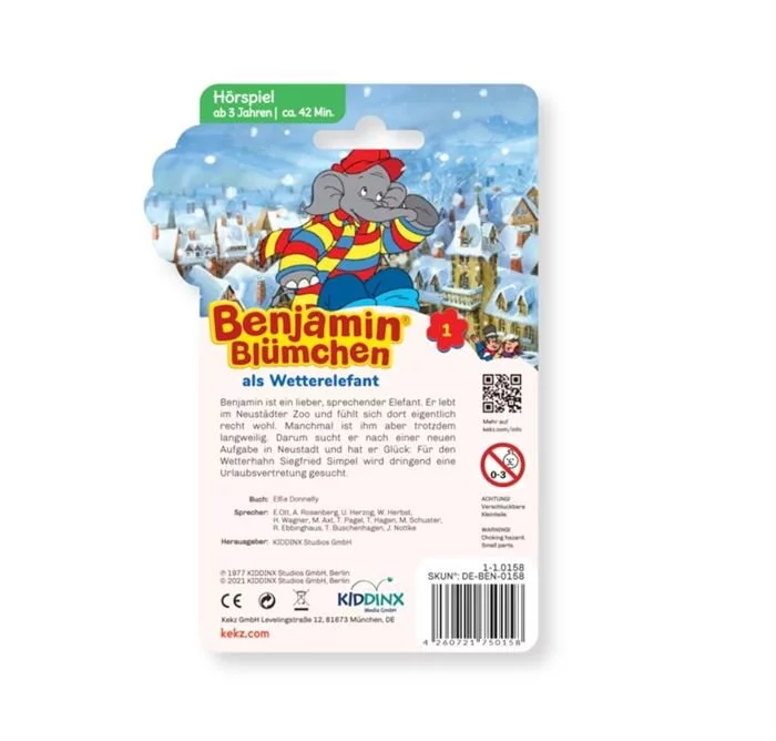 Kekz Audio Chip - Benjamin Blümchen - Als Wetterelefant 5 Kekz Audio Chip - Benjamin Blümchen - Als Wetterelefant – Bild 3