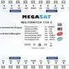 Megasat Multischalter 17/8 C (blau/ Weiß)