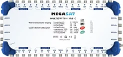 Megasat Multischalter 17/8 C (blau/ Weiß)