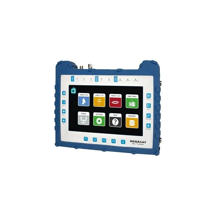 Megasat Satmessgerät Hd 7 COMBO (Schwarz / Blau) 3 Megasat Satmessgerät Hd 7 COMBO (Schwarz / Blau)