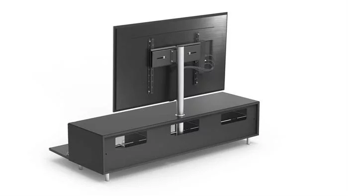Just-racks Spectral Sideboard - Lowboard JRL1650T-BG (schwarz) 4 Just-racks Spectral Sideboard - Lowboard JRL1650T-BG (schwarz) – Bild 2