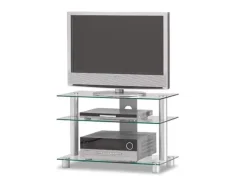 Just-racks Spectral TV-Ständer - TV8553AL (klarglas)