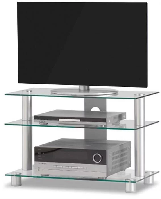 Just-racks Spectral TV-Ständer - TV8553AL (klarglas) 6 Just-racks Spectral TV-Ständer - TV8553AL (klarglas) – Bild 4