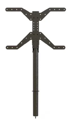 ERARD Säule - NAGA Rotation 40''-75'' (schwarz)