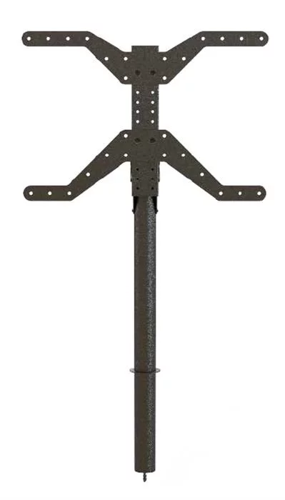 ERARD Säule - NAGA Rotation 40''-75'' (schwarz) 3 ERARD Säule - NAGA Rotation 40''-75'' (schwarz)