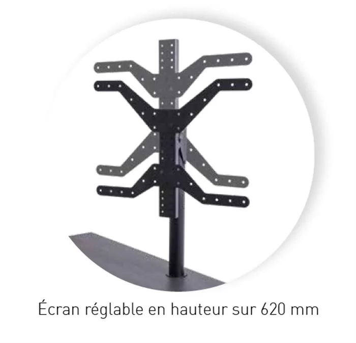 ERARD Säule - NAGA Rotation 40''-75'' (schwarz) 6 ERARD Säule - NAGA Rotation 40''-75'' (schwarz) – Bild 4