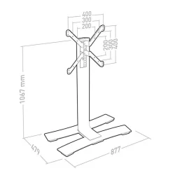 ERARD TV-Ständer - WILL 1050L 30" Bis 65" (weiss) 7 ERARD TV-Ständer - WILL 1050L 30" Bis 65" (weiss) -Imou Shop a114596 637968490685660111 700x700 vcenterhcenter.jpeg