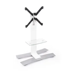 ERARD TV-Ständer - WILL 1050L Mobiles Tablett 30" Bis 65 (weiss)