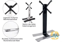 ERARD TV-Ständer - WILL 1050L 30" Bis 65" (schwarz) 11 ERARD TV-Ständer - WILL 1050L 30" Bis 65" (schwarz) -Imou Shop a114607 637940152145050117 700x700 vcenterhcenter.jpeg