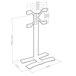 ERARD TV-Ständer - WILL 1400XL 40" Bis 85" (weiss) -Imou Shop a114618 637940866681054779 700x700 vcenterhcenter.jpeg