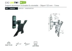 ERARD Wandhalterung - EXO 200TW1 19" Bis 43" (schwarz) -Imou Shop a114768 637947046392171821 700x700 vcenterhcenter.jpeg