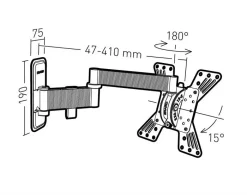 ERARD Wandhalterung - EXO 200TW3 19" Bis 43" (schwarz) -Imou Shop a114784 637947063758898036 700x700 vcenterhcenter.jpeg