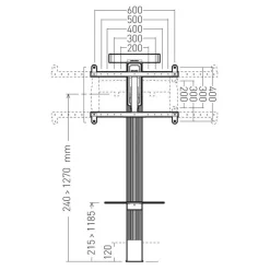ERARD Wandhalterung - EXOSTAND600 Von 40" Bis 85" (titan) -Imou Shop a114805 637950528804493436 700x700 vcenterhcenter.jpeg