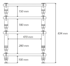 NorStone Ablage - COMO 2 18cm. Hi-Fi (schwarz) -Imou Shop a116977 637989377978852703 700x700 vcenterhcenter.jpeg