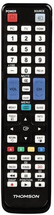 Thomson Fernbedienung - ROC1128SAM Für Samsung TV (schwarz)