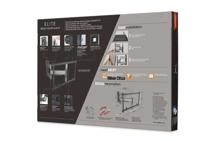 Vogels Elite Wandhalterung - TVM5445B (schwarz) 10 Vogels Elite Wandhalterung - TVM5445B (schwarz) – Bild 8