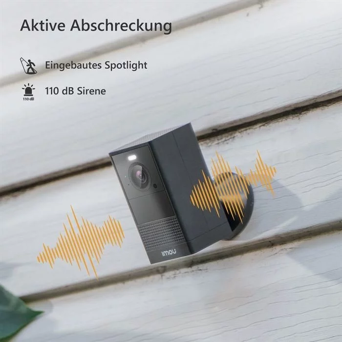 Imou Überwachungskamera - 4MP, Akku, IP65, MicroSD Slot (schwarz) 4 Imou Überwachungskamera - 4MP, Akku, IP65, MicroSD Slot (schwarz) – Bild 3