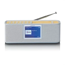 LENCO Radio - DAB+ Radio PDR-046GY (silber)