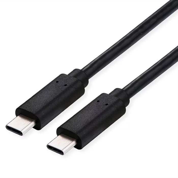 Roline Kabel - USB4 Gen2x2, C–C, ST/ST, 20Gbit/s, 100W 2m (schwarz) 3 Roline Kabel - USB4 Gen2x2, C–C, ST/ST, 20Gbit/s, 100W 2m (schwarz)