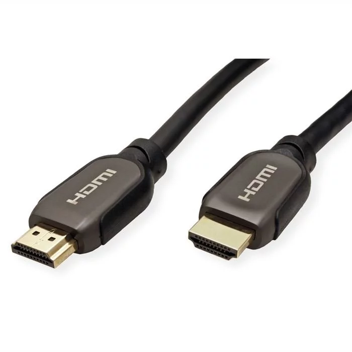 Roline Kabel - ATC 8K HDMI Ultra HD Kabel Mit Ethernet,1m (schwarz) 6 Roline Kabel - ATC 8K HDMI Ultra HD Kabel Mit Ethernet,1m (schwarz) – Bild 4