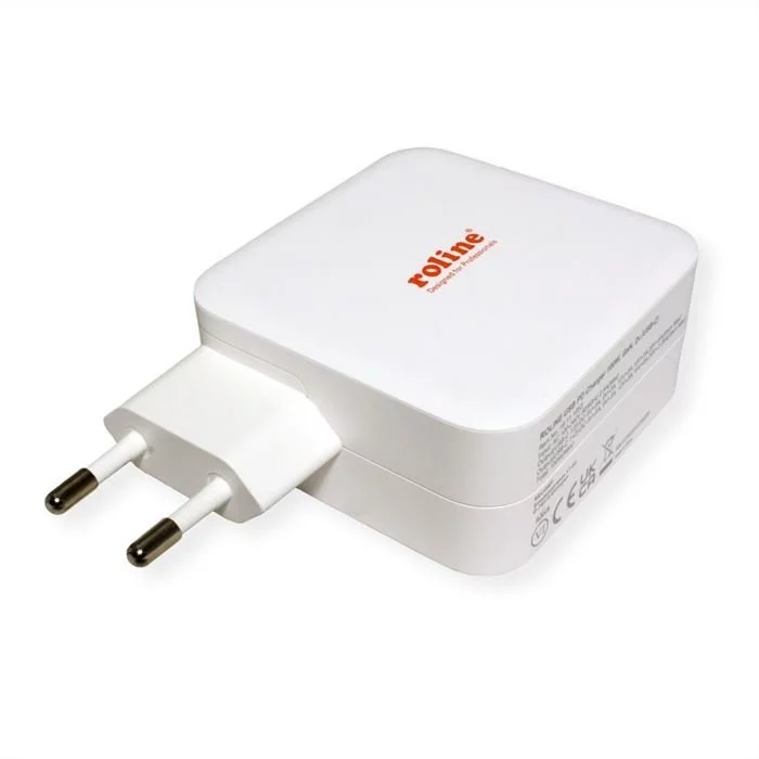 Roline USB Adapter - Mit Euro-Stecker, 2 Port 100W (weiss) 5 Roline USB Adapter - Mit Euro-Stecker, 2 Port 100W (weiss) – Bild 3