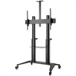 Roline LCD-/TV-Rollständer - Bis 140kg (schwarz)