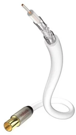 Inakustik Premium Antennenkabel, 3,0m - 00426103 (weiss)