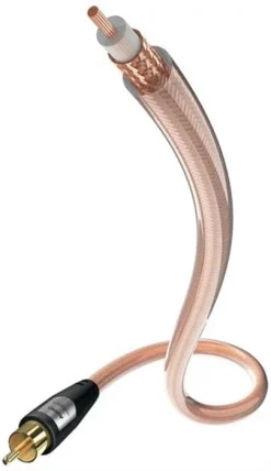 Inakustik Star Subwoofer Kabel, 10,0m - 003083101 (transparent)