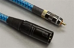 Straight Wire Rhapsody S 0.5m Chinch IC (blau)