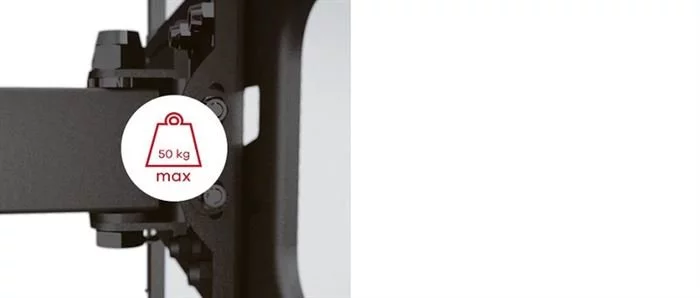 ONE FOR ALL Wandhalterung - WM4221, 19"-42", Neigbar (schwarz) 5 ONE FOR ALL Wandhalterung - WM4221, 19"-42", Neigbar (schwarz) – Bild 3