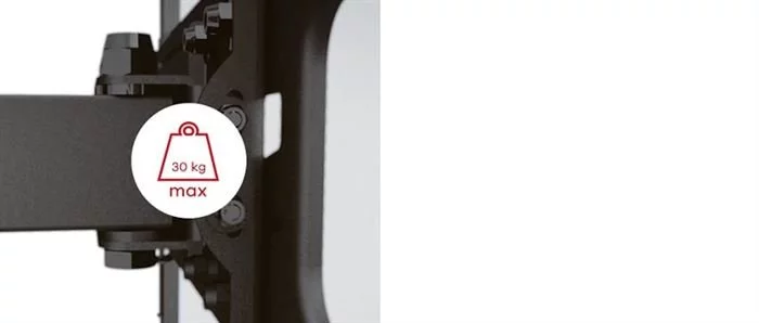 ONE FOR ALL Wandhalterung - WM4241, 19"-42", 90° Drehbar (schwarz) 5 ONE FOR ALL Wandhalterung - WM4241, 19"-42", 90° Drehbar (schwarz) – Bild 3