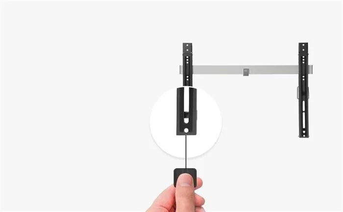 ONE FOR ALL Wandhalterung - WM6421, 32"-60", Neigbar (schwarz) 4 ONE FOR ALL Wandhalterung - WM6421, 32"-60", Neigbar (schwarz) – Bild 2