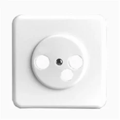 Wisi DW52 - Standard Abdeckplatte Für Datendose (weiss)