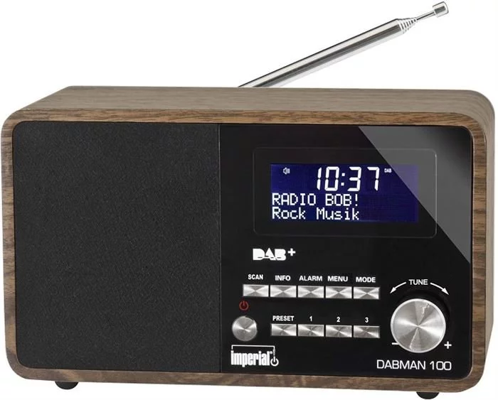 IMPERIAL DAB+ Radio - DABMAN 100 (braun) 4 IMPERIAL DAB+ Radio - DABMAN 100 (braun) – Bild 2